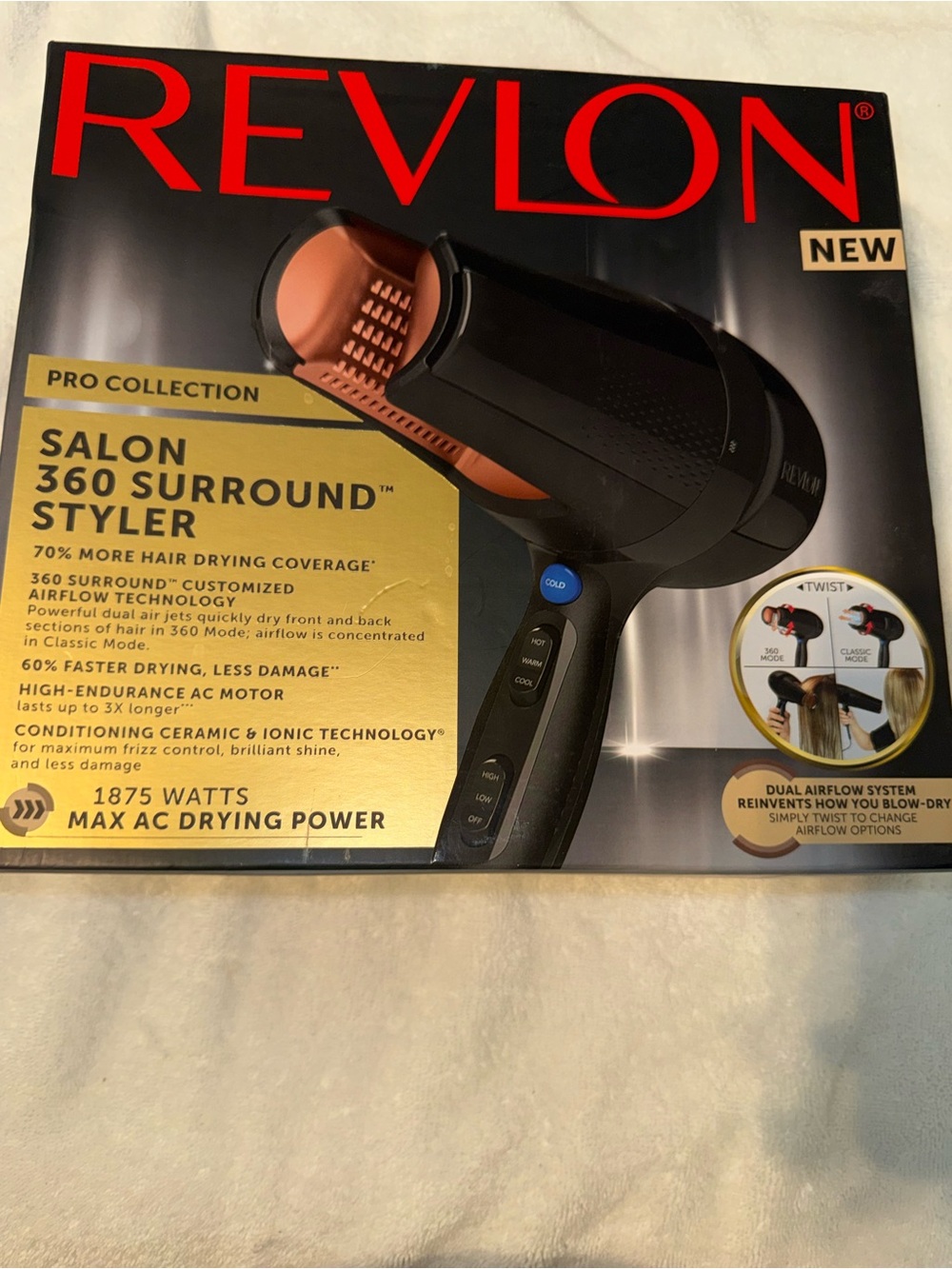 Revlon hair dryer